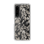 Slim Protection Case［ LAGUNAMOON - BotanicalJacquard - Clear×Beige ］