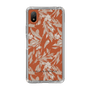 Slim Protection Case［ LAGUNAMOON - BotanicalJacquard - Clear×Beige ］