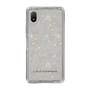 Slim Protection Case［ LAGUNAMOON - BotanicalJacquard - Clear×Beige ］