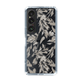 Slim Protection Case［ LAGUNAMOON - BotanicalJacquard - Clear×Beige ］