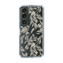 Slim Protection Case［ LAGUNAMOON - BotanicalJacquard - Clear×Beige ］