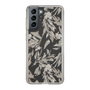 Slim Protection Case［ LAGUNAMOON - BotanicalJacquard - Clear×Beige ］