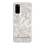 Slim Protection Case［ LAGUNAMOON - BotanicalJacquard - Clear×Beige ］