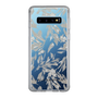 Slim Protection Case［ LAGUNAMOON - BotanicalJacquard - Clear×Beige ］