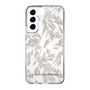Slim Protection Case［ LAGUNAMOON - BotanicalJacquard - Clear×Beige ］