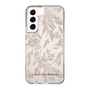 Slim Protection Case［ LAGUNAMOON - BotanicalJacquard - Clear×Beige ］