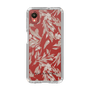 Slim Protection Case［ LAGUNAMOON - BotanicalJacquard - Clear×Beige ］