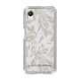 Slim Protection Case［ LAGUNAMOON - BotanicalJacquard - Clear×Beige ］
