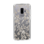 Slim Protection Case［ LAGUNAMOON - BotanicalJacquard - Clear×Beige ］