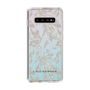 Slim Protection Case［ LAGUNAMOON - BotanicalJacquard - Clear×Beige ］