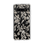 Slim Protection Case［ LAGUNAMOON - BotanicalJacquard - Clear×Beige ］
