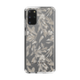 Slim Protection Case［ LAGUNAMOON - BotanicalJacquard - Clear×Beige ］