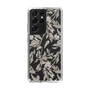 Slim Protection Case［ LAGUNAMOON - BotanicalJacquard - Clear×Beige ］