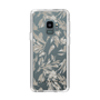 Slim Protection Case［ LAGUNAMOON - BotanicalJacquard - Clear×Beige ］