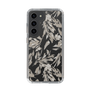 Slim Protection Case［ LAGUNAMOON - BotanicalJacquard - Clear×Beige ］