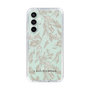 Slim Protection Case［ LAGUNAMOON - BotanicalJacquard - Clear×Beige ］