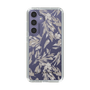 Slim Protection Case［ LAGUNAMOON - BotanicalJacquard - Clear×Beige ］