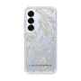 Slim Protection Case［ LAGUNAMOON - BotanicalJacquard - Clear×Beige ］