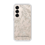 Slim Protection Case［ LAGUNAMOON - BotanicalJacquard - Clear×Beige ］