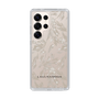 Slim Protection Case［ LAGUNAMOON - BotanicalJacquard - Clear×Beige ］