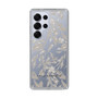 Slim Protection Case［ LAGUNAMOON - BotanicalJacquard - Clear×Beige ］