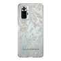 Slim Protection Case［ LAGUNAMOON - BotanicalJacquard - Clear×Beige ］