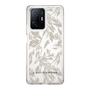 Slim Protection Case［ LAGUNAMOON - BotanicalJacquard - Clear×Beige ］