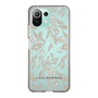 Slim Protection Case［ LAGUNAMOON - BotanicalJacquard - Clear×Beige ］