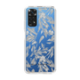 Slim Protection Case［ LAGUNAMOON - BotanicalJacquard - Clear×Beige ］