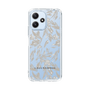 Slim Protection Case［ LAGUNAMOON - BotanicalJacquard - Clear×Beige ］