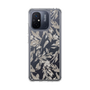 Slim Protection Case［ LAGUNAMOON - BotanicalJacquard - Clear×Beige ］
