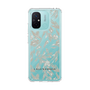 Slim Protection Case［ LAGUNAMOON - BotanicalJacquard - Clear×Beige ］