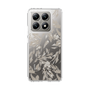 Slim Protection Case［ LAGUNAMOON - BotanicalJacquard - Clear×Beige ］