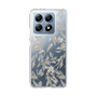 Slim Protection Case［ LAGUNAMOON - BotanicalJacquard - Clear×Beige ］