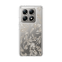 Slim Protection Case［ LAGUNAMOON - BotanicalJacquard - Clear×Beige ］