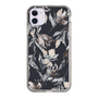 Slim Protection Case［ LAGUNAMOON - NuanceFlower - Navy ］