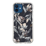 Slim Protection Case［ LAGUNAMOON - NuanceFlower - Navy ］