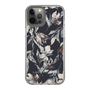 Slim Protection Case［ LAGUNAMOON - NuanceFlower - Navy ］