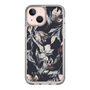 Slim Protection Case［ LAGUNAMOON - NuanceFlower - Navy ］