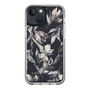 Slim Protection Case［ LAGUNAMOON - NuanceFlower - Navy ］