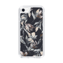 Slim Protection Case［ LAGUNAMOON - NuanceFlower - Navy ］