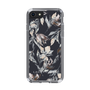 Slim Protection Case［ LAGUNAMOON - NuanceFlower - Navy ］