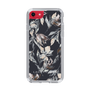Slim Protection Case［ LAGUNAMOON - NuanceFlower - Navy ］