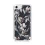 Slim Protection Case［ LAGUNAMOON - NuanceFlower - Navy ］