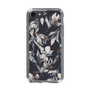 Slim Protection Case［ LAGUNAMOON - NuanceFlower - Navy ］