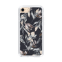 Slim Protection Case［ LAGUNAMOON - NuanceFlower - Navy ］
