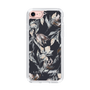 Slim Protection Case［ LAGUNAMOON - NuanceFlower - Navy ］