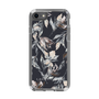 Slim Protection Case［ LAGUNAMOON - NuanceFlower - Navy ］