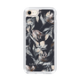 Slim Protection Case［ LAGUNAMOON - NuanceFlower - Navy ］