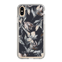 Slim Protection Case［ LAGUNAMOON - NuanceFlower - Navy ］